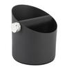 Small Coffee Knock Box Carbon Steel Coffee Grounds Container Waste Bin for Household