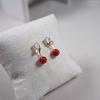Earrings Light Luxury Retro New Chinese Earrings Niche Design Sense Fashion Versatile Earrings