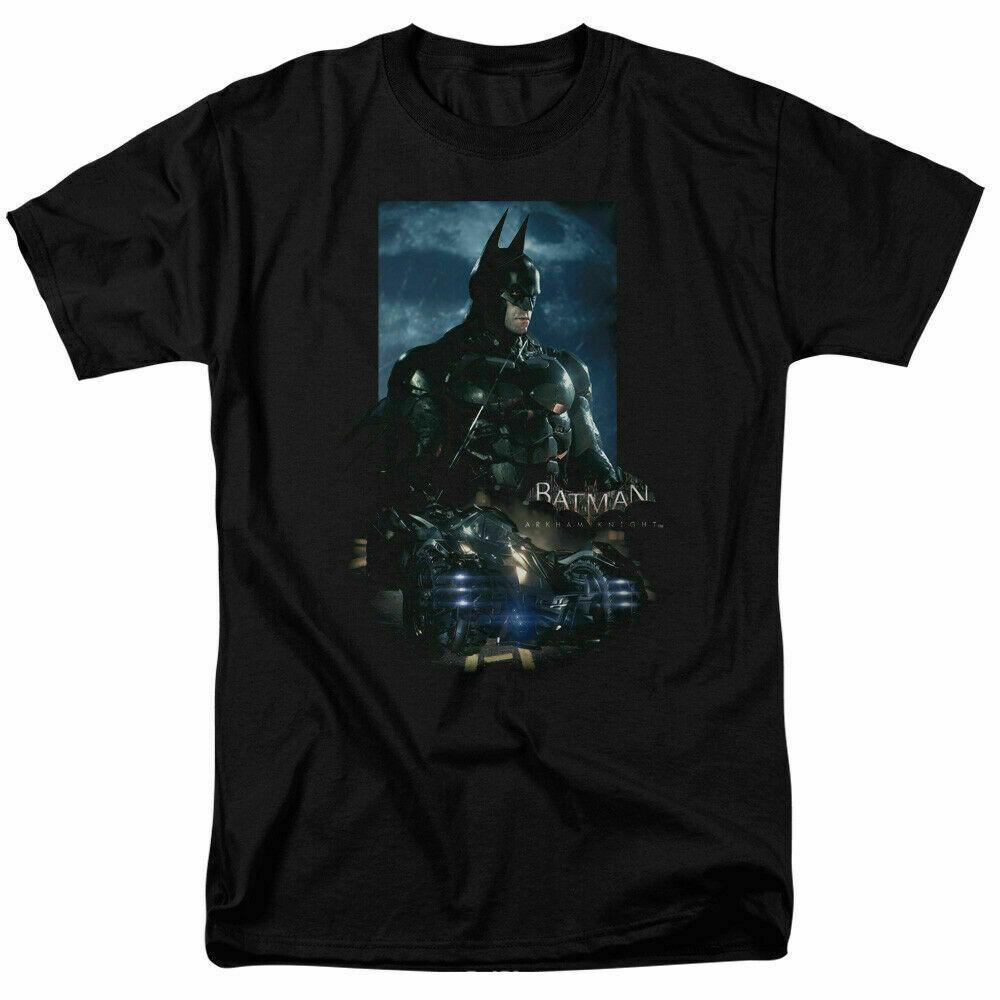 26 Batman Batmobile T Shirt Licensed Comic Book Tee Black Unisex T-Shirt XXXL