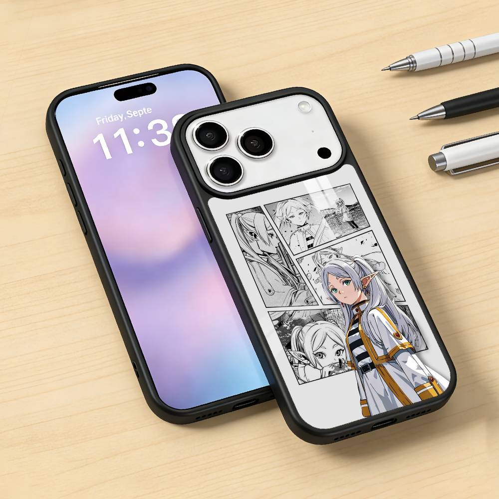 Sousou No F-Frieren Phone Case Magnetic For iPhone17 16 15 14 13 12 Pro Max For Magsafe Wireless Charging Cover