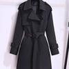 Trenchcoat Damen neuer Frühling und Herbst kleiner Sinn mittlerer und langer Taille Temperament beliebter Mantel dieses Jahr