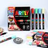 Soft-tip Acrylic Markers for Painting, Doodling, and Journaling - Teacher Recommended