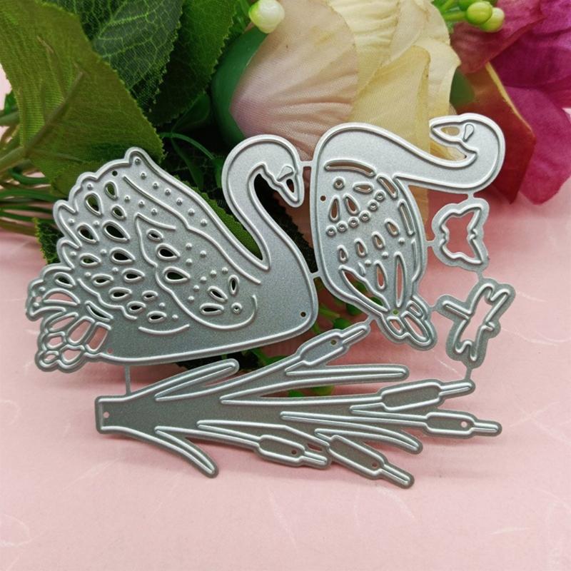 Zwierzęce Metalowe Wykrojniki Ptaszki Miłości Wykrojniki Szablony do DIY Scrapbooking Kartka Zdjęcie Tłoczenie Papieru Dekoracje Albumu