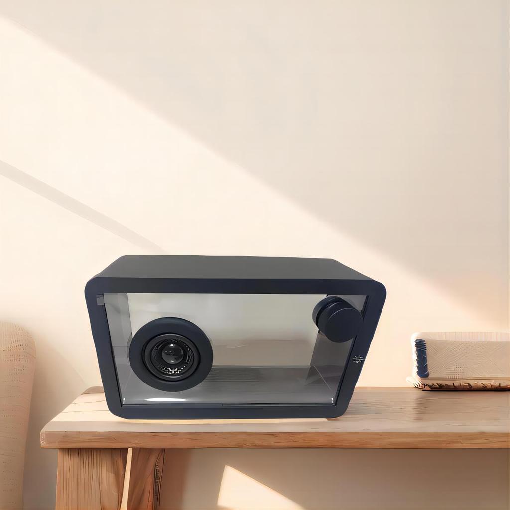 2024 Neuer transparenter Bluetooth-Lautsprecher RGB Bunter kreativer Bluetooth-Sound Transparenter drahtloser Bluetooth-Sound
