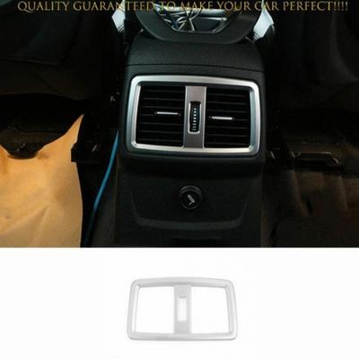 For BMW X1 F48 2016-2022 2022 ABS Silver Rear Air Outlet Vent Cover Trim 1PCS