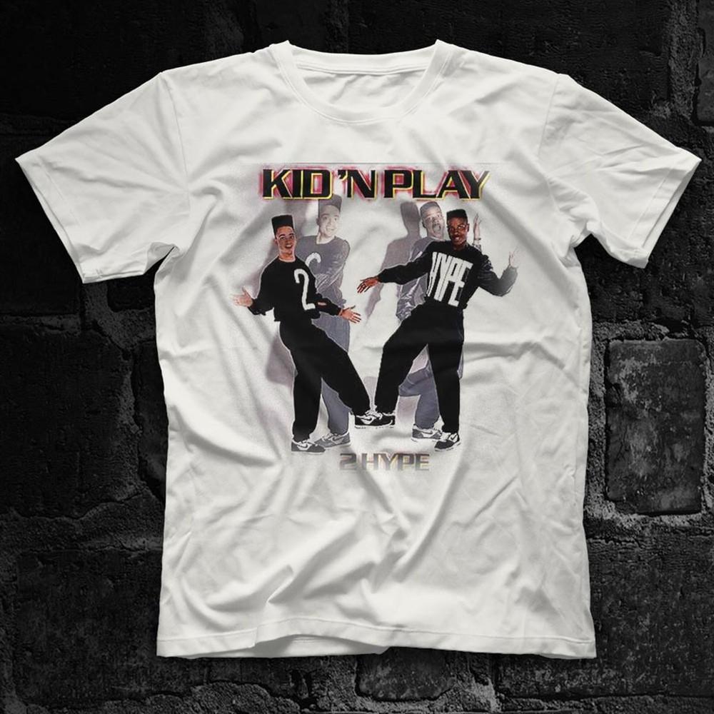 

Kid n Play Gift For Family White T-Shirt Cotton All Size Unisex T-Shirt M