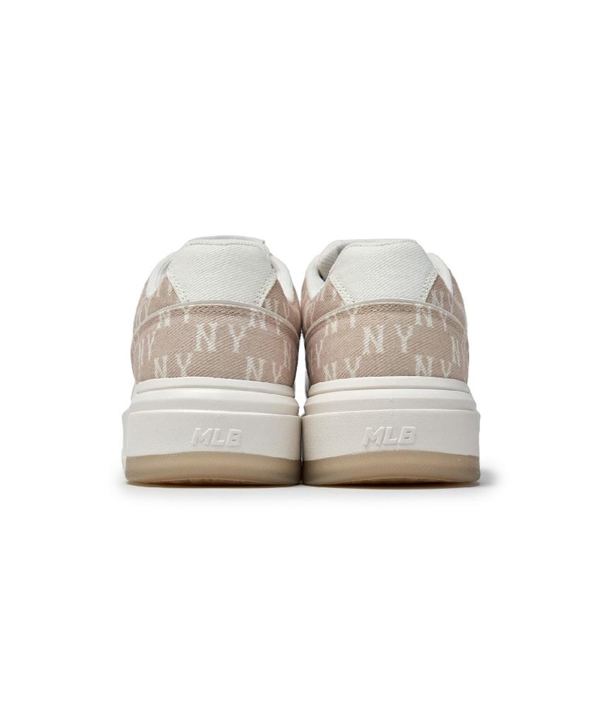 Mlb Chunky Liner Denim Monogram Sl Ny (Cream)