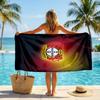 Bayer Leverkusen Football Beach Towel Soft Microfiber Summer Towel Quick Dry Absorbent Towel for Beach Swimming Pool Travel
