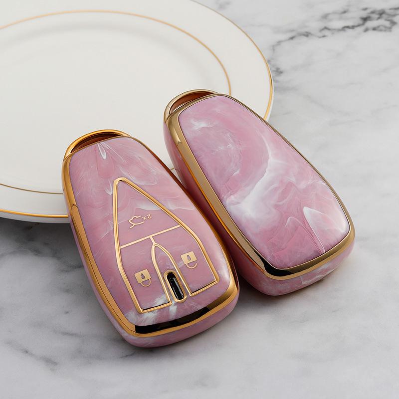 

Compatible Changan CS75 Plus/CS55 Plus/Eado Plus/Oshan X5X7 Key Cover - Full Protection Case with Buckle