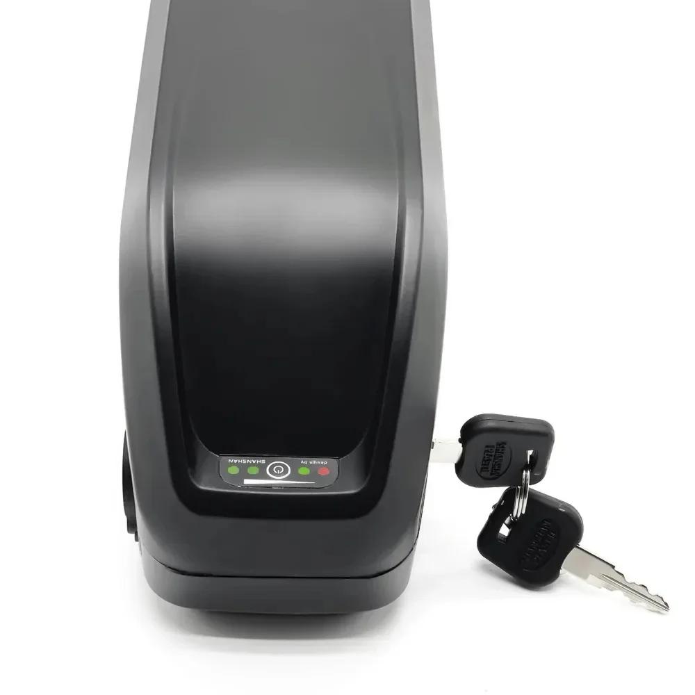 Akumulator litowo-jonowy do telefonu komórkowego Hailong USB, odpowiedni do Hailong 250W-1000W, 48V20Ah, wbudowany BMS + ładowarka 54,6V2A