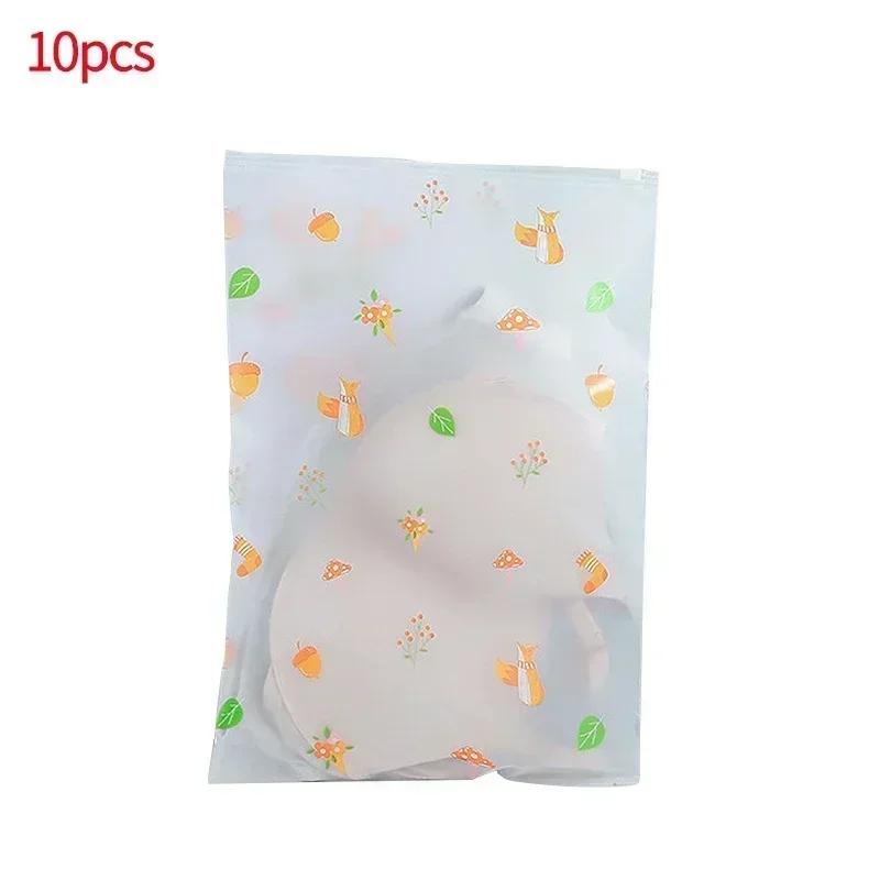 

10 шт. дорожная сумка для хранения одежды с застежкой-молнией, водонепроницаемая упаковочная сумка, органайзер для нижнего белья, обуви, сумка на молнии, органайзер для шкафа L 28x40cm