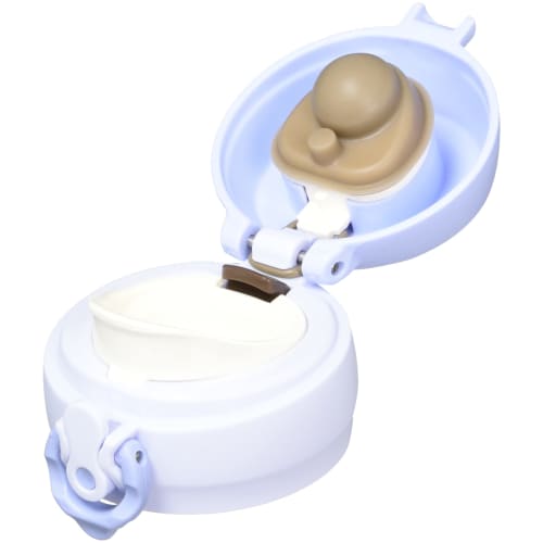 Thermos Replacement Part for JNL Portable Mug, Cap Unit with Spout and Gasket Set, Powder Blue (PWB)