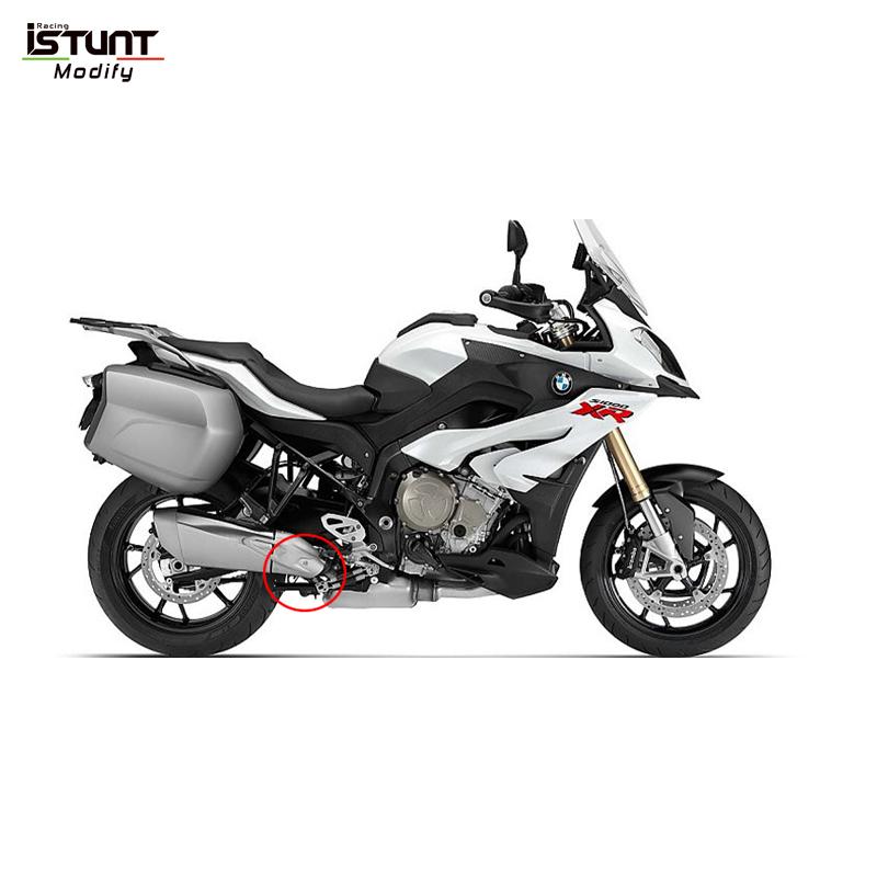 For BMW S1000XR 2015 2016 2017 2018 2019 Carbon Fiber Muffler Mid Link Pipe Motorcycle Exhaust Escape Full System 51mm DB Killer