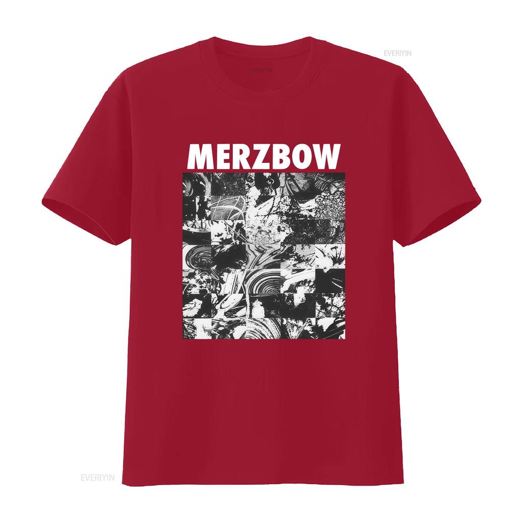 Merzbow Music Band Rock N Roll Punk T Shirt vintage Lavato Leggermente Traspirante Morbido abbigliamento di design Comodo Unisex