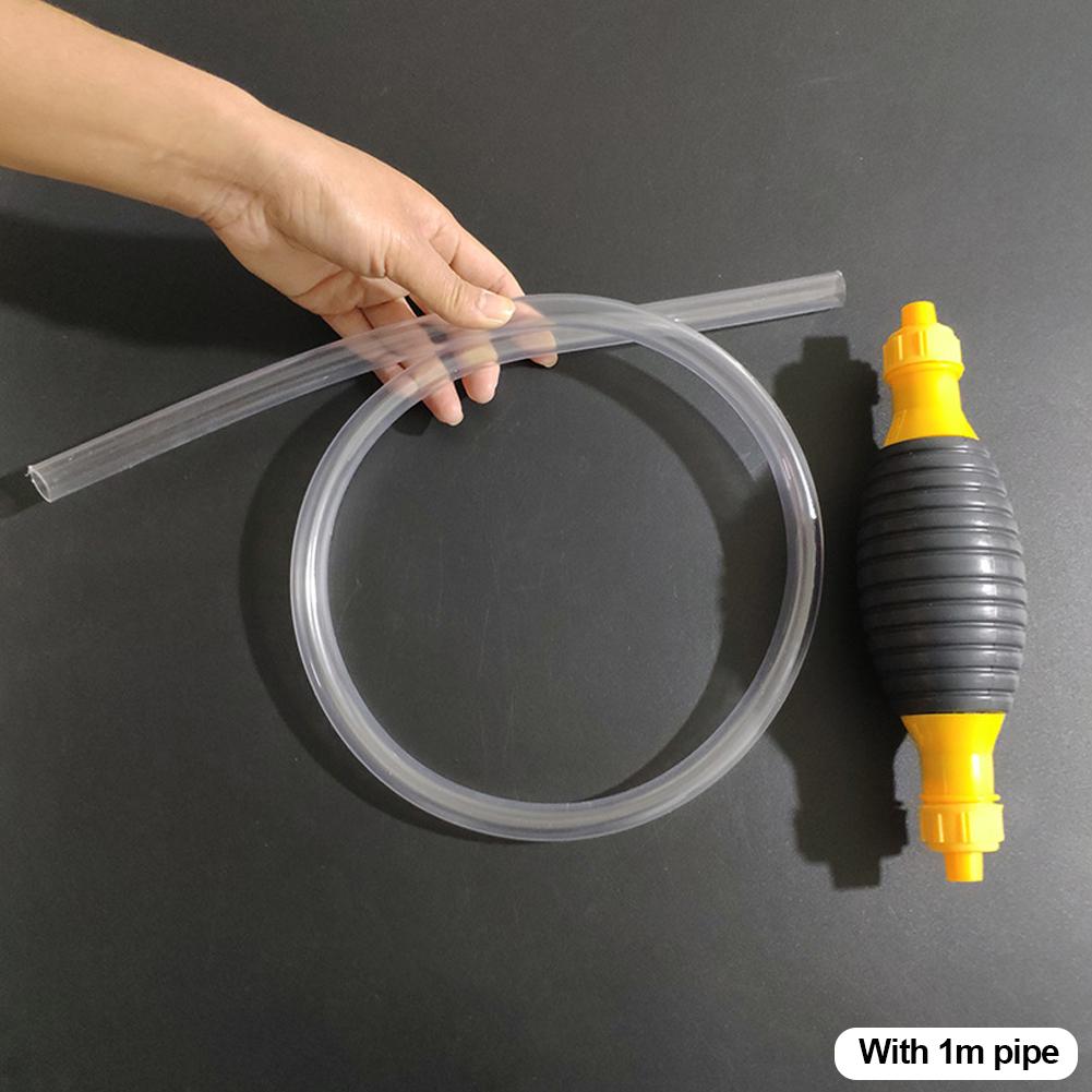 1/1.5/2/3M Manual Fuel Pump Car Fuel Tank Sucking Pipe Extractor Kit Hand-holder Petrol Gas Manual Pump For Car Motorcycle Truck