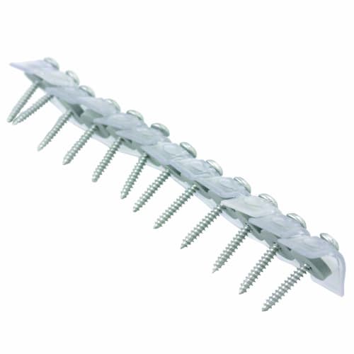 Polycarbonate Corrugated Sheet Screws, 12-strand X 8-piece Set (96 Pieces), 4.2 X 35mm, Clear