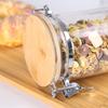 KKC Airtight Glass Pasta Container - Pasta Storage Container, Canister Glass Airtight Storage Jar, for Grains, Flour, Rice, Food Storage, Protein, etc