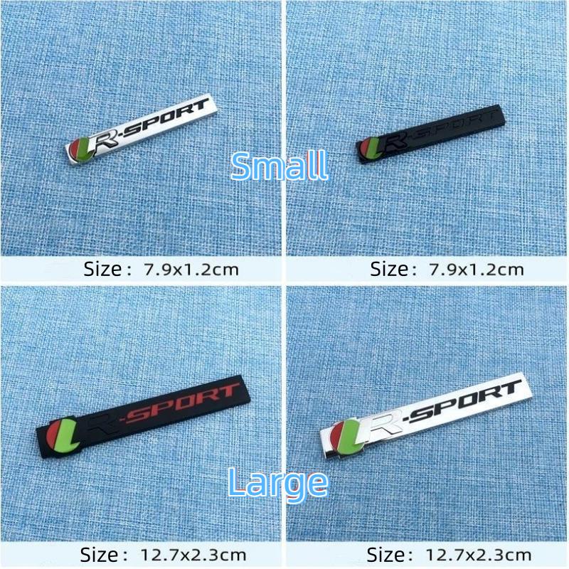 3D Metal Emblem car Fender trunk Rear Bonnet Decal Badge Sticker
