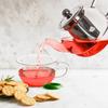 Glass Teapot With Cup And Infuser 300+350 Ml 2 Pcs.