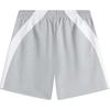 Li Ning 2024 Honor Series Color Block Mid-Rise Comfortable Breathable Loose Straight Casual Shorts Unisex shorts Flower-Gray Standard-White AKSU955-1