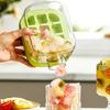 Non-Touch Ice Cube Mold Food Straw Cup Kettle Grade Ice Cube Trays for Drinks Easy Demould Ice Maker Outdoor Fitness Drink