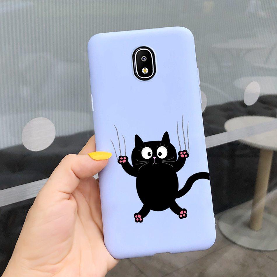 Candy Color Silicone Phone Case For Samsung Galaxy J3 J5 J7 2017 Case J330 J530 J730 Soft TPU Cover For Samsung J3 J5 J7 2017