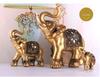 Elefanten Dekoration Statue Zuhause ,Geschenk Goldene Harzstatue Glück Reichtum Dekor Elefant Interieur Figur Kunsthandwerk Ornamente