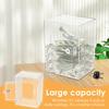 1Pc Acrylic Clear Piggy Bank Large Capacity Money Saving Box Sturdy Money Saving Bank Savings Jar for Adults Children Home Decor