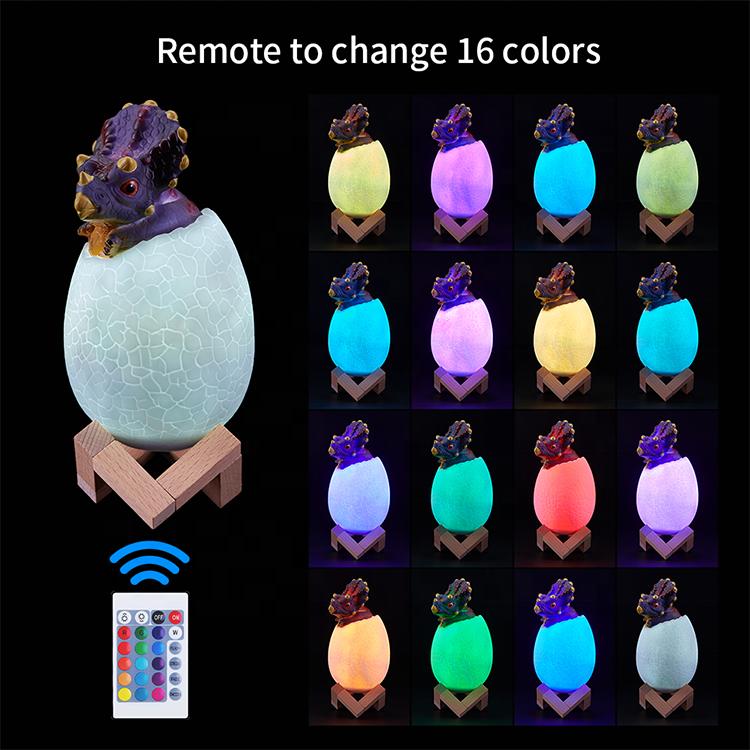 Rechargeable Touch Dinosaur USB Charging Trestle Dinosaur Illumination Night