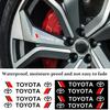 wqctu10 Car Door Handle Scratch Protection Sticker Door Handle Sticker Logo Style For Toyota C-hr Rav4 Yaris Hilux Prius Handle Sticker