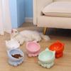 Cat Feeder Supplies Puppy Kitten Cat Food Bowl Water Feeder Container Pet Feeding Bowl Pet Supplies