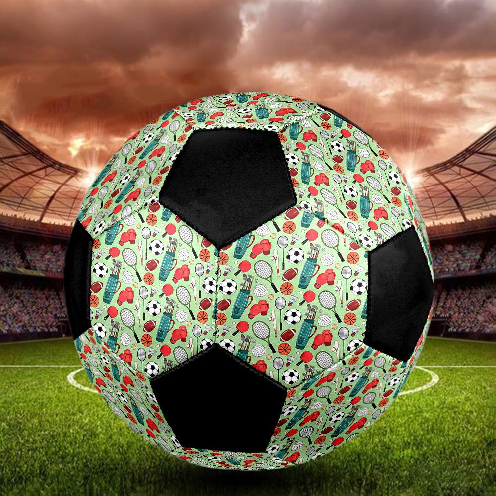 1pc Sports Equipment Foot-Friendly, Anti-Slip and Wear-Resistant, High Elasticity, size 5 Indoor/Outdoor Universal Soccer Ball/Football Q260863