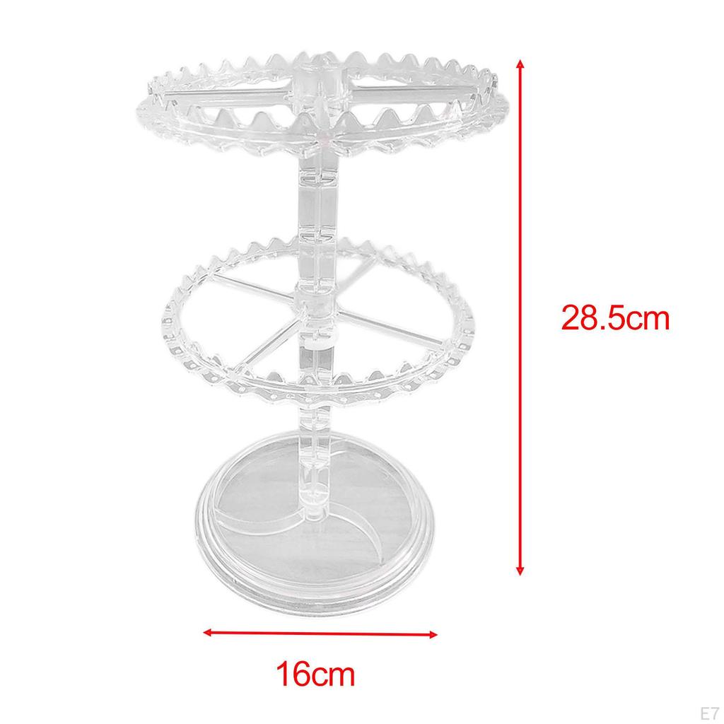 Earring Organizer Holder,Rotating Hanging Rack,Jewelry Display Stand,Storage Rack for Necklace