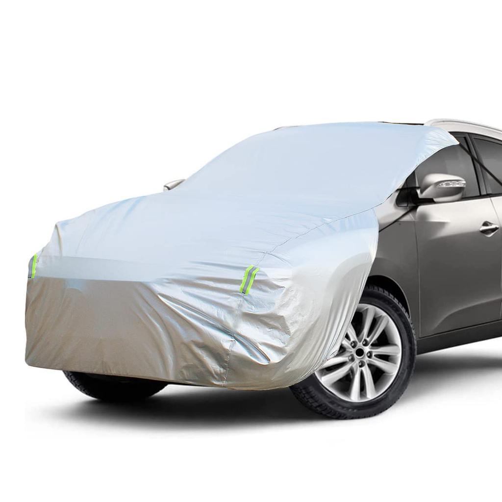 LINFEN Hood Cover, Car Cover, Brushed Back Type, Half Cover, Hood Protection Cover, Car