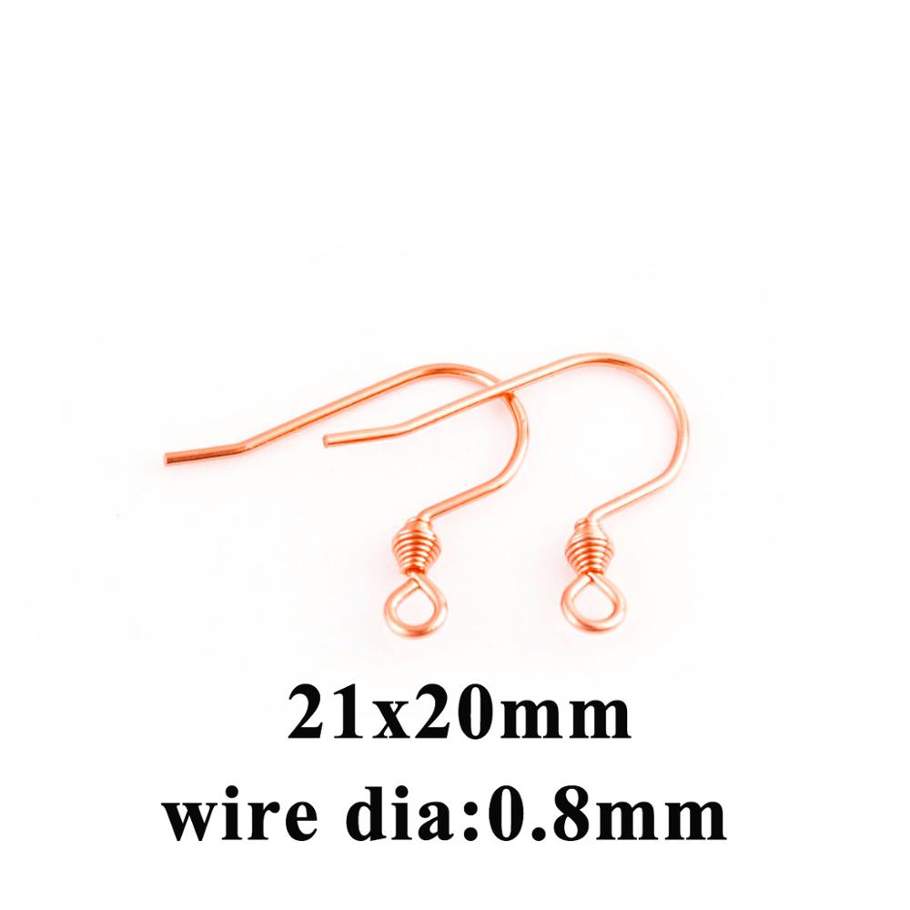 50 Stück/Los Goldfarbe Edelstahl Ohrhaken Ohrstecker Verschlüsse Mit Feder Ohrhaken Für Schmuckherstellung Zubehör