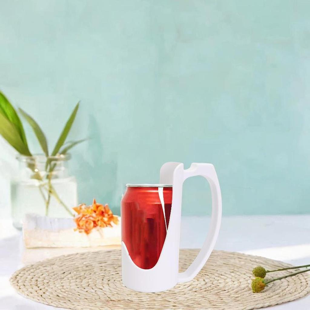 Reusable Can Holder with Handle Anti Slip Cup Hanger Holder for Beverage Enthusiasts Suitable for Party