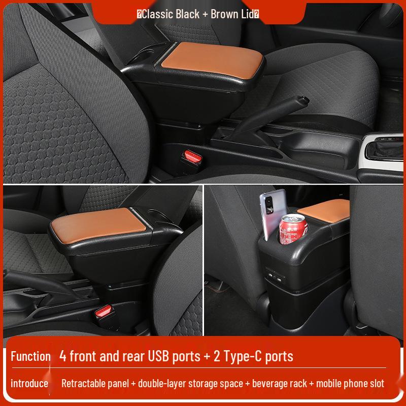 GAC Honda City Central Armrest Box: Interior Modification Accessory