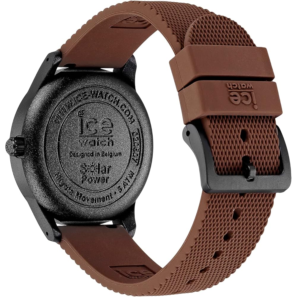 Ice Watch Solar Power 020607 Unisex Casual Watch Brown Medium