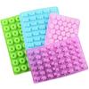 1/5Pcs Candy Gummy Jelly Trays Molds Kit Candy Silicone Moulds With 2 Dropper Set Reusable Candy Baking Mold Kitchen Tools