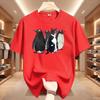 Funny Penguin Graphic T Shirts Cat Printed Tshirt Unisex Unisex Loose Cotton Short Sleeve Tshirts Summer Round Neck Short Sleeve Tee