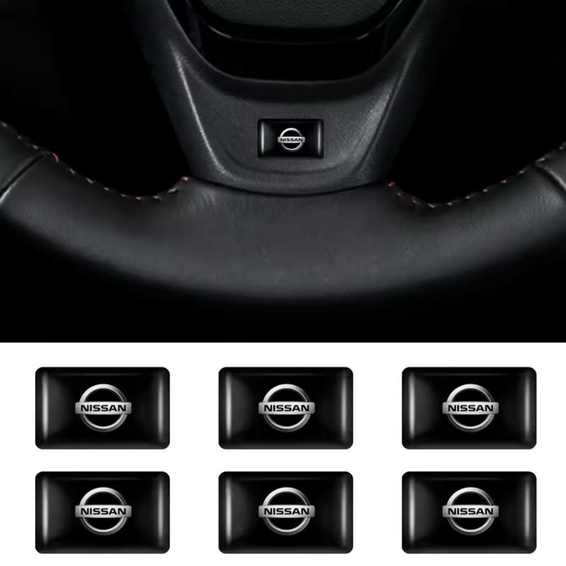 Yxkpz10 11*18MM Car 3D Epoxy Emblem Stickers Decorative Accessories For Nissan X-Trail T32 T31 Qashqai J11 J10 Tiida Teana Navara Juke