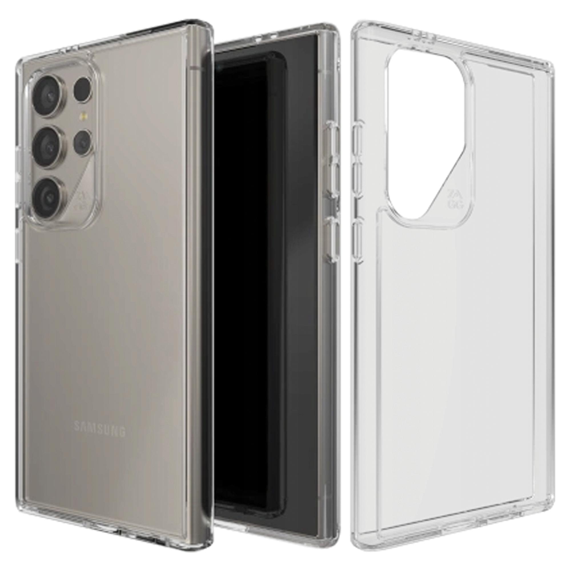 Étui Zagg Crystal Palace Pour Samsung Galaxy S24 Ultra Transparent/Clear