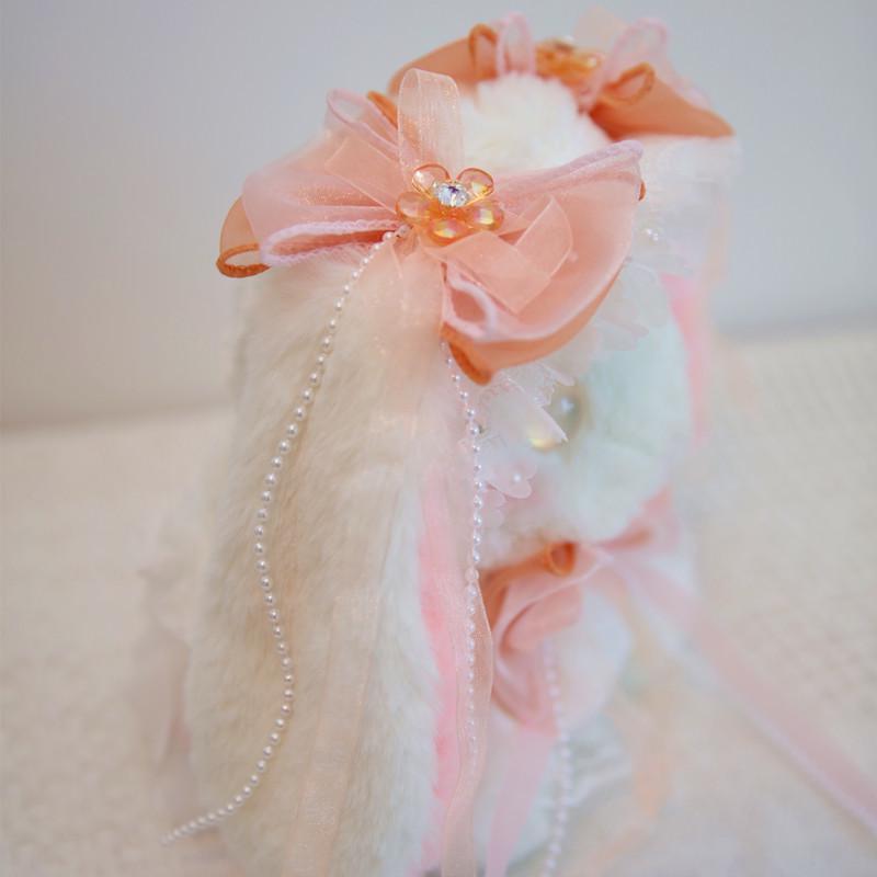 Lolita Original Festive Red New Year Rabbit Plush Doll - Birthday Gift for Girls