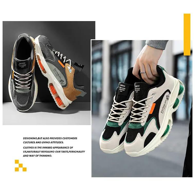 Breathable Summer Men's Sneakers Mesh Athletic Shoes