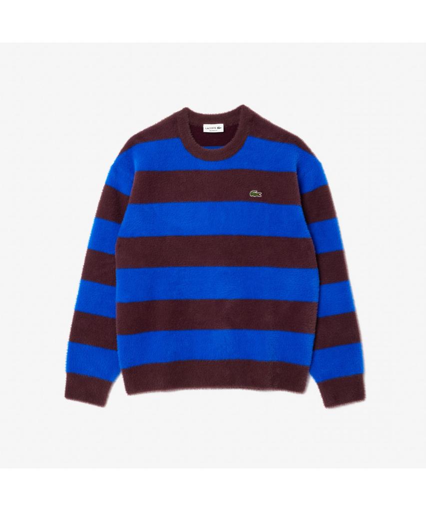 LACOSTE Men'S Double-Face Striped Pullover Ah2915-54N Ib7
