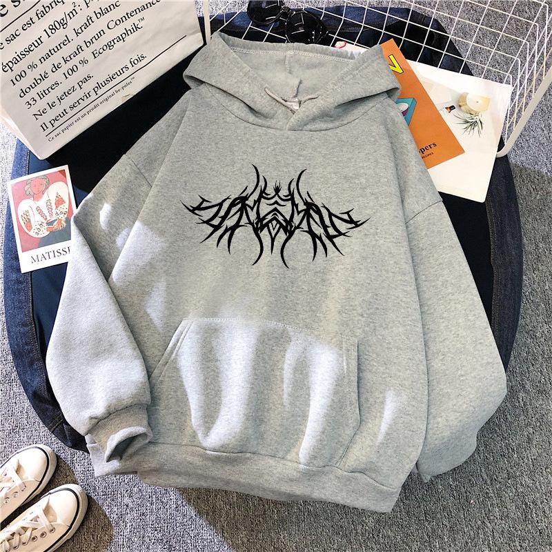 New Arrival Women's Sweatshirts Y2K Style Hooded Long Sleeve Pullover Girls Urban Casual Fashion Loose Hoodies Streetwear