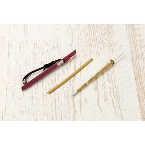 Kotobukiya (KOTOBUKIYA) M.S.G Modeling Support Goods Weapon Unit 46 Bamboo Sword & Wooden Sword, Total Length Approximately 125mm, Non-Scale Plastic M