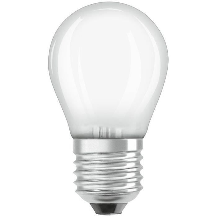 OSRAM Ampoule LED Sphérique verre dépoli 7W=60 E27 chaud