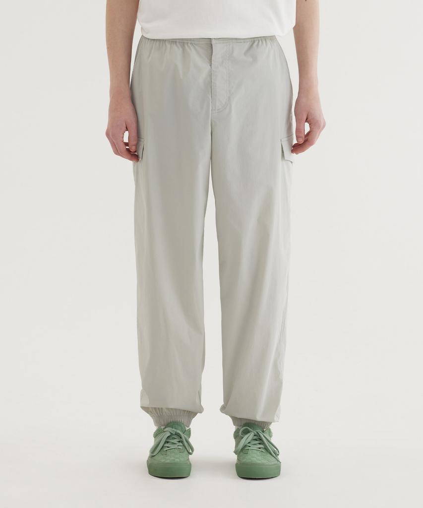 COVERNAT Tech Nylon Semi-Wide Cargo Jogger Pants Light Gray