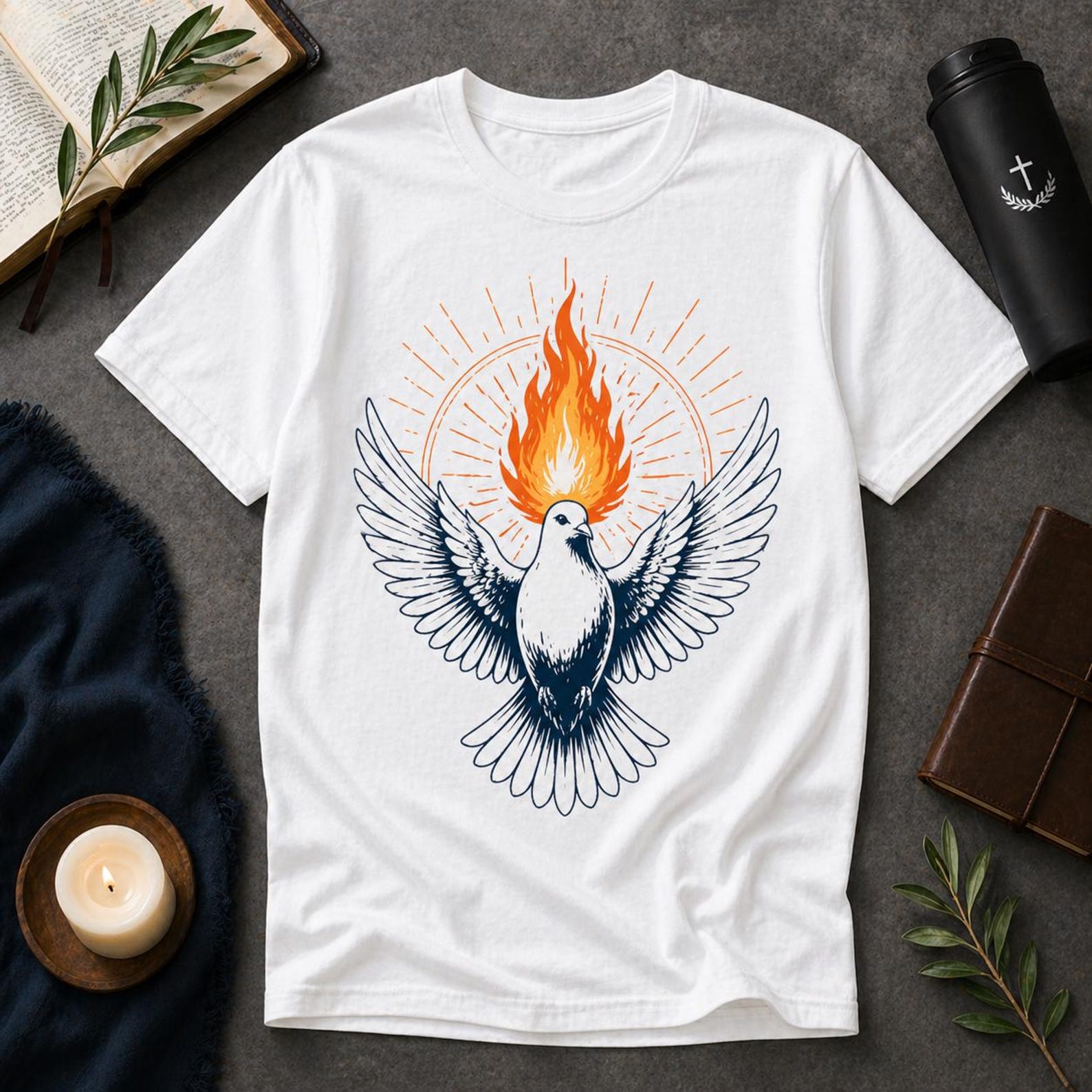 Divine Heaven Archangel Black T-Shirt – Vintage Religious Angel Graphic Tee 3XL
